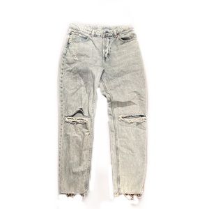 Women’s Lightwashed Denim Boyfriend Jeans